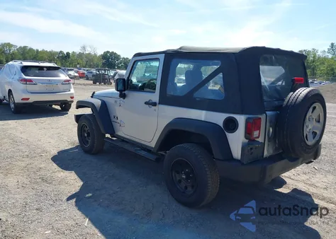 2008 Jeep Wrangler X from USA, damaged, VIN 1J4FA24138L619086